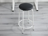 WHITE adjustable tempered glass drafting printing table with chair 76053892