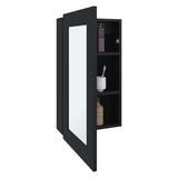 Juno 25.7" H x 15.7" W Narrow Mirror Medicine Cabinet, One door with Three interior Shelves for B070P242487