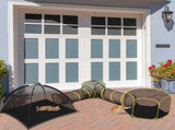 Outdoor Cat Enclosures Indoor Cats, 5 in 1 Portable Cat Play Tent with Tunnels and Cat Houses 09023201