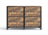 Rustic Wood Grain Embossed & Black Embossed, P2 Particle Board Non-woven 93652972