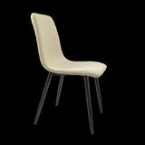 ZUN Dining Chairs Set of 4,Modern Kitchen Dining Room Chairs,Upholstered Dining Accent Chairs in linen 07819100