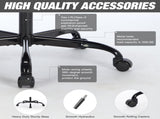 Gaming Chair with Footrest, Ergonomic Computer Chair with Headrest and Lumbar Support, Breathable W2367P288692