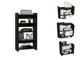 Nottingham 2-Piece 7-Shelf 1-Drawer Home Office Set Black Wengue B06280640