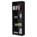 ZUN Sutton Bookcase with Tier Storage Shelves B128P176160