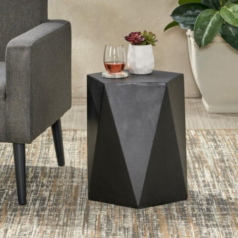 ZUN APOLLO SIDE TABLE 67525.00BLK