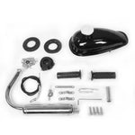 ZUN Four-speed Bike Refit 53cc Petrol Gas Engine Kit Belt Style 46191366