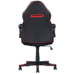 ZUN Adjustable Ergonomic Gaming Chair, Faux Leather Upholstered Office Chair w/ 360-degree Swivel and B011P213323