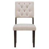 6-Piece Table and Chair Set with Special-shaped Legs and Foam-covered Seat Backs&Cushions for 69082901