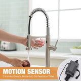 Touchless Kitchen Faucet,Hands Free Automatic Smart Kitchen Faucet W1932P338757