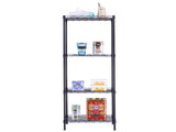 4-Tier Wire Shelving Unit Metal Storage Rack 06005411