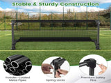 40" Portable Folding Soccer Goal - Heavy-Duty Metal Frame, Tear-Resistant PE Net 48184512