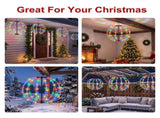 2 Pack Christmas LED Ball Lights, 12in & 16in RGB Light Balls with Remote Timer, 8 Modes & 8 74555864
