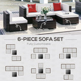 Pieces Patio Furniture Set 20452745