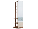 Full-length mirror solid wood rubber wood glass, 65.7*17.7in Large mirror 35197310