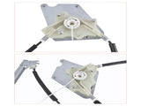 Front Left Right Window Regulator for Mercedes-Benz G500 G55 G63 AMG SUV 2002-2017 Silver 2Pcs 84000174