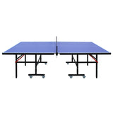 8ft Mid-Size Tennis Foldable & Portable Ping Pong Set for Indoor Games with Net, 2 29610371