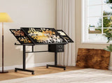 1000 pieces Jigsaw Puzzle metal Table board for adults gift with 4 trays and 2 Drawers W347P295083