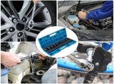 Drive Impact Socket Set,1/2" Drive 26-Piece 12-Point Shallow Metric Socket Set 61787251
