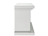 Nysa Mirrored & Faux Crystals Fireplace B2726P446685