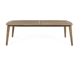 Acacia Wood Dining Table 8-Person Outdoor Table, Farmhouse Furniture for Patio, Garden, Backyard, N779P236677N