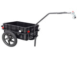 Bike Cargo with Support Bar, 600D PVC Waterproof Cover, Removable Box, Utility Bike Wagon W465P347198