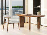 Locke 20.5" Modern Upholstered Dining Chair with Wood Frame, Salt & Pepper Boucle B2719P238364