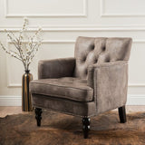 ZUN HARRISON TUFTED CLUB CHAIR 53444.00MFDBN