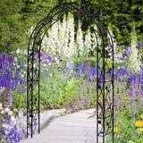 Metal Garden Assemble Freely with 8 Styles Garden Arbor Trellis Climbing Plants Support Rose W158681100