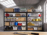 48"W Garage Shelving Unit 5 Tier Adjustable Storage Shelves 2700lbs Metal Shelf Rack for Basement 64183452