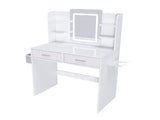 LED Mirror Vanity Dressing Table with Lights for Women & Girls - 3-Color Adjustable Light Strips, 2 99016202