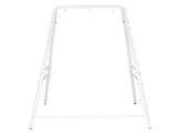 133*137*180cm Wrought Iron Four-Legged Standing 200kg Three Rings Hanging Chair Frame White 84409796