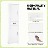 Tall Bathroom Storage Cabinet, Freestanding Storage Cabinet with Twos and Adjustable Shelves, N725P246463K