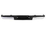 Pickup Rear Bumper Ford F150 2009-2014-Silver/Steel/No Hole 91666973