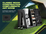 Wooden Golf Bag Organizer and Storage Rack 36669055