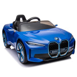 ZUN Licensed BMW I4,12v Kids ride on car 2.4G W/Parents Remote Control,electric car for kids,Three speed W1396104254