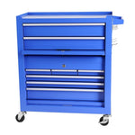 ZUN Rolling Tool Chest with Wheels and 8 Drawers, Detachable Large Tool Cabinet with Lock for Garage, 42379915