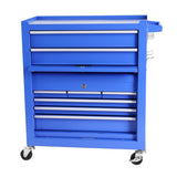 ZUN Rolling Tool Chest with Wheels and 8 Drawers, Detachable Large Tool Cabinet with Lock for Garage, 42379915