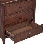 ZUN 3-Drawer Nightstand Storage Wood Cabinet 63404507