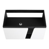 36'' Floating Wall-Mounted Bathroom Vanity & Soft-Close Cabinet Door W999P146429