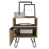 Vienna Nightstand, Shelves, Hairpin Legs B128P148824