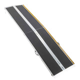 10ft Portable Wheelchair Non-Slip Aluminum Folding Handicap Home Steps Scooter Door Threshold 34393789