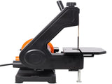 1x30 Inch Bench Sander with 5 Inch Disc with Wrench Storage and Easy Cover Off,Benchtop W465P435638