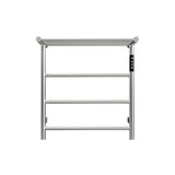 Heated Towel Rack with Top Shelf, 3-Bar Towel Wall Mounted Warmer for Bathroom with Intelligent 72517087