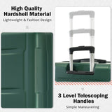 2 Piece Luggage Set with Bags Expanable Spinner Wheels ABS Lightweight Suitcase with TSA Lock N732P198745F