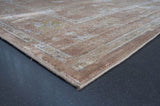 Eno Elmina Rust, Beige, Ivory, and Green Viscose Area Rug B055P315644