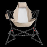 Hammock Camping Chair, Folding Portable Rocking Chair, Aluminum Alloy Adjustable Back Swinging Chair 52884524