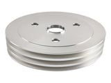 Aluminum Triple Groove Pulley Kit fit for Small Block Chevy 283-350 Crankshaft 31217149
