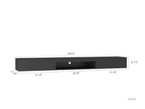 Floating TV Stand Wall Mounted with 16 Color LEDs,69" Modern TV Stand, Floating TV Cabinet W1321P300549