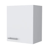 White Hi Wall Cabinet with 1 Door B062P252190