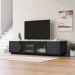 ZUN Modern TV Stand for 70'' TV with 4 Drawers, Media Console Table, Entertainment Center with Large N710P188174B